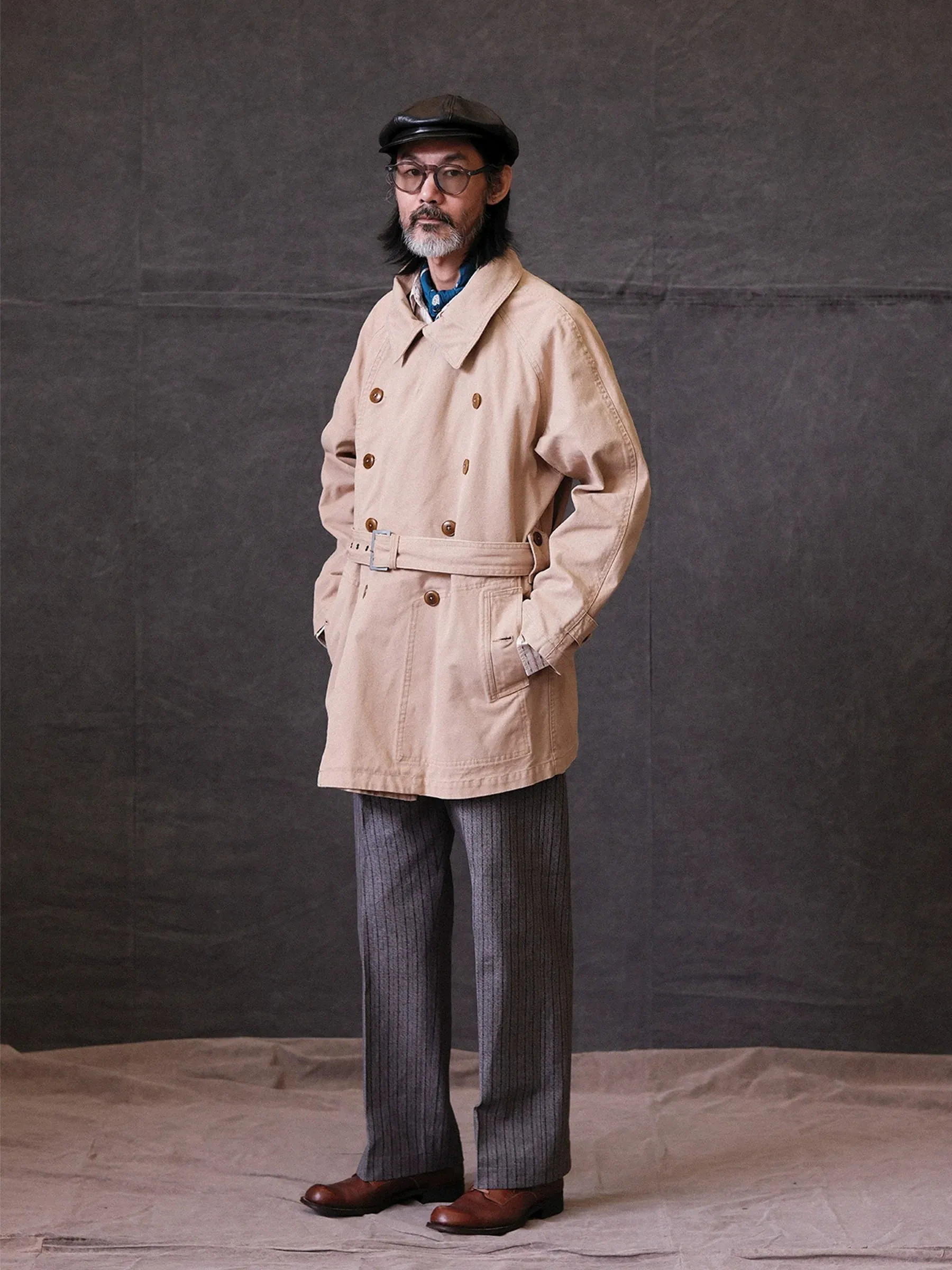 Double-Breasted Trench Coat