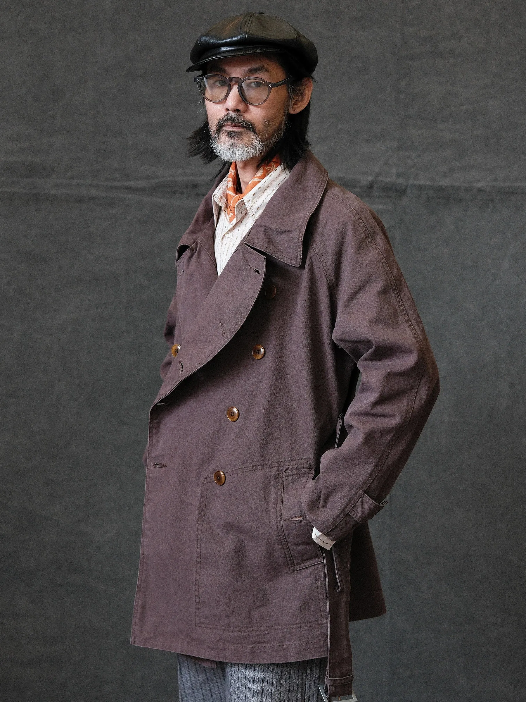 Double-Breasted Trench Coat