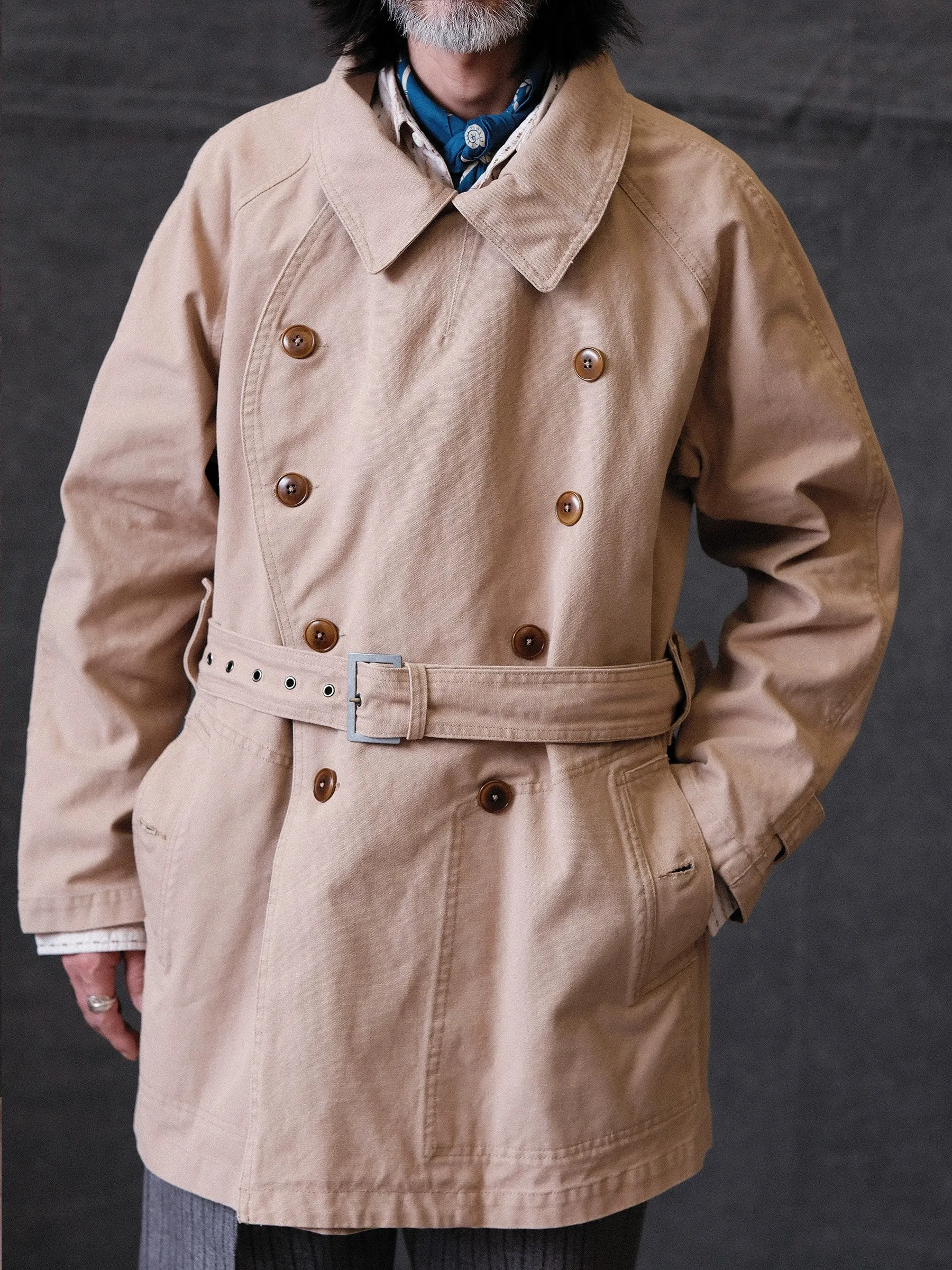 Double-Breasted Trench Coat